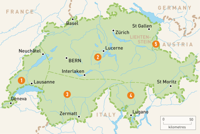Map - Switzerland